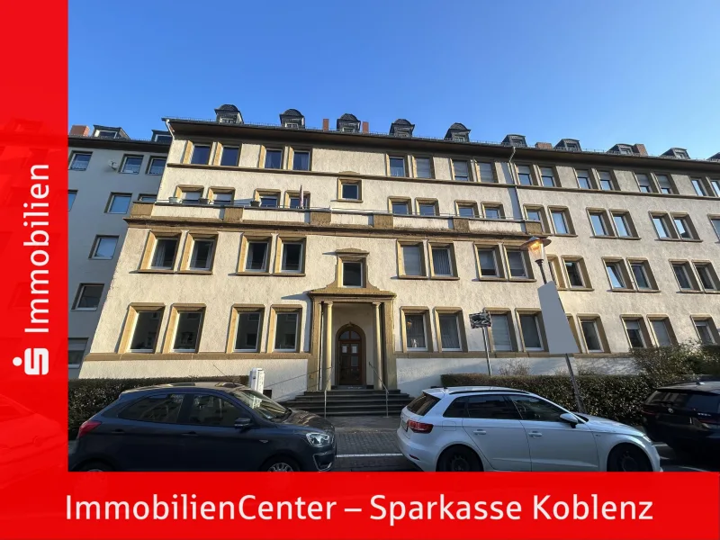  - Wohnung kaufen in Koblenz - Vermietete, charmante Altbauwohnung zur Kapitalanlage! 