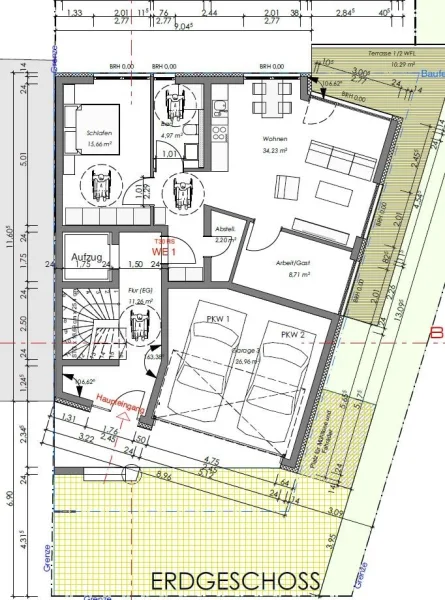 Wohnung 1 im Erdgeschoß