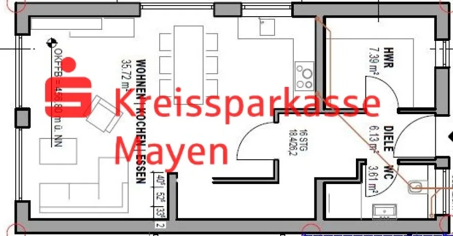 Erdgeschoß - Haus kaufen in Kaisersesch - Kaisersesch. Neubau-Einfamilienhaus in Ortsrandlage. 