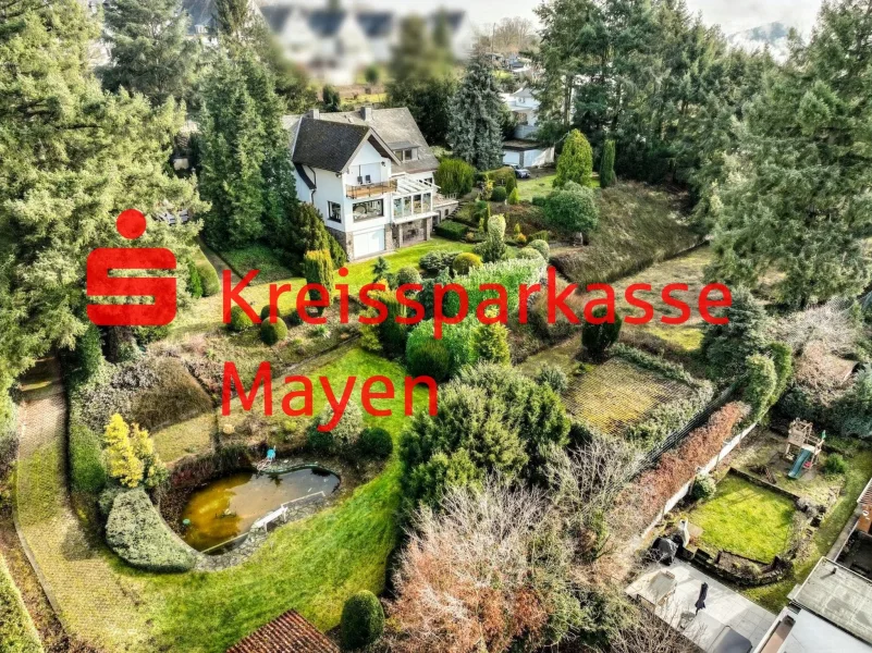  - Haus kaufen in Mayen - Konner Paradies. Villa auf Traumgrundstück in herrlicher Aussichtslage.