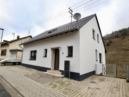 Frontansicht - Haus kaufen in Zell - Vermietetes gepflegtes Dreiparteienhaus in Zell 