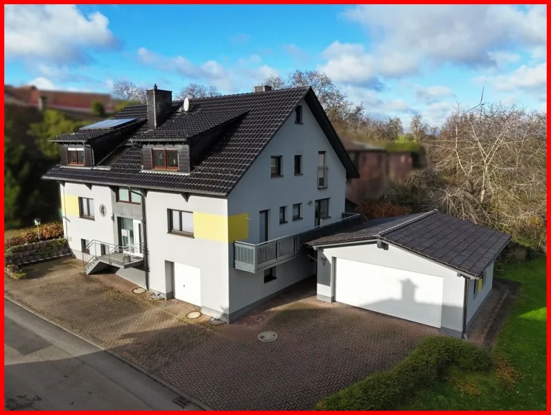 Außenansicht - Haus kaufen in Buchen - Wohnen im idyllischen Stürzenhardt im Odenwald – Ihr neues Zuhause erwartet Sie!