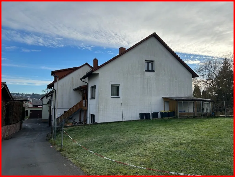 Außenansicht - Haus kaufen in Buchen - Mehrfamilienhaus in ruhiger Seitenstraße