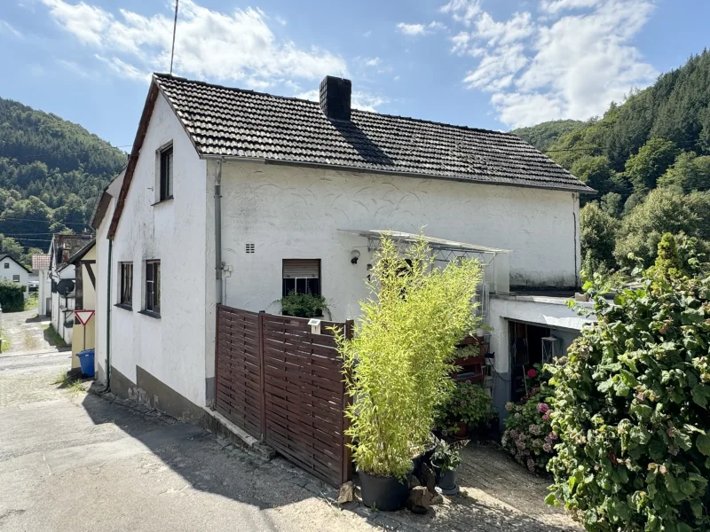 Straßenansicht ausgebaute Scheune