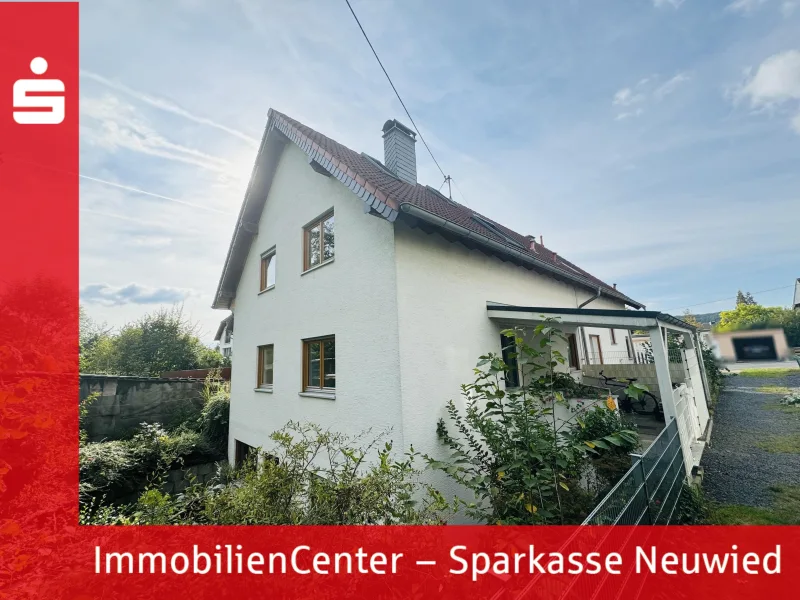 Hausansicht - Haus kaufen in Rheinbreitbach - Gemütliches EFH mit Einliegerwohnung in naturverbundener Lage