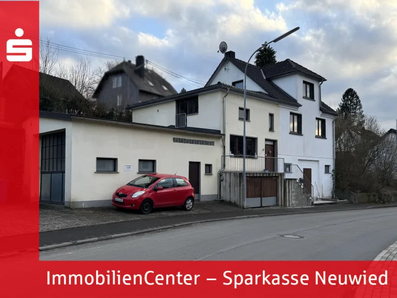 Außenansicht - Haus kaufen in Woldert - Vielseitige Nutzungsmöglichkeiten - EFH mit großer Halle!