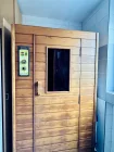 Sauna im zweiten Bad