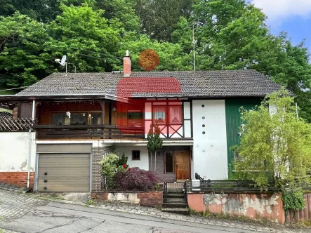  - Haus kaufen in Elmstein - Freistehendes Einfamilienhaus in ruhigem Wohngebiet von Elmstein!