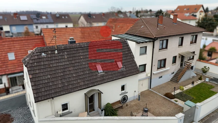  - Haus kaufen in Frankenthal - Zwei Häuser auf einem Grundstück 