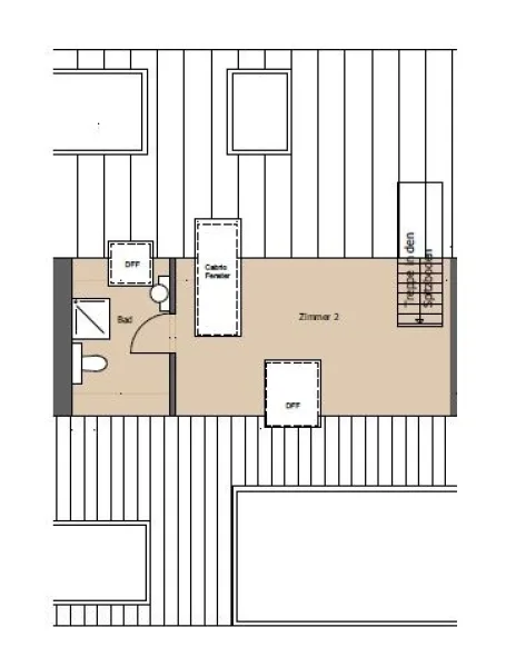 Grundriss Wohnung Nr. 17 - Studio