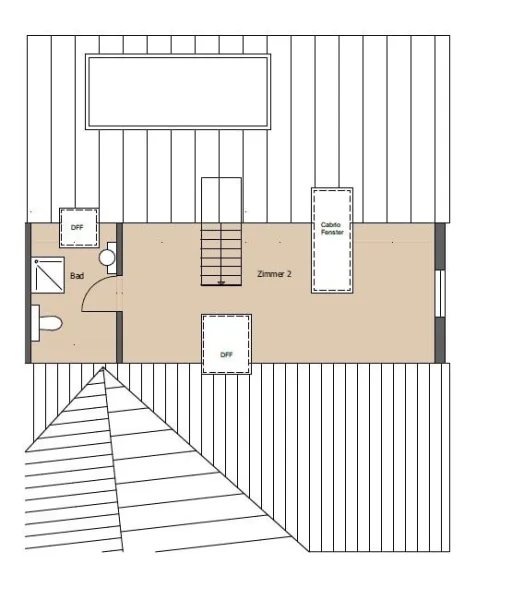 Grundriss Wohnung Nr. 20 - Studio