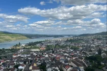 Blick auf Bingen und den Rhein