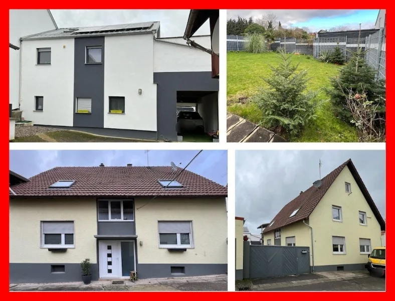  - Haus kaufen in Billigheim-Ingenheim - Modern ausgebaute Scheune und Zweifamilienhaus auf einem Grundstück