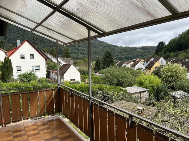 Ausblick Balkon EG