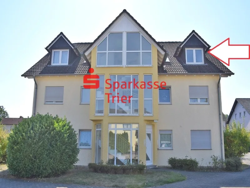 Hausansicht - Wohnung kaufen in Konz - Ideale Kapitalanlage - Gepflegte Dachgeschosswohnung in Konz-Könen!