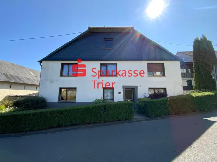 Vorderansicht - Haus kaufen in Geisfeld - Einfamilienhaus mit Scheune in Geisfeld!