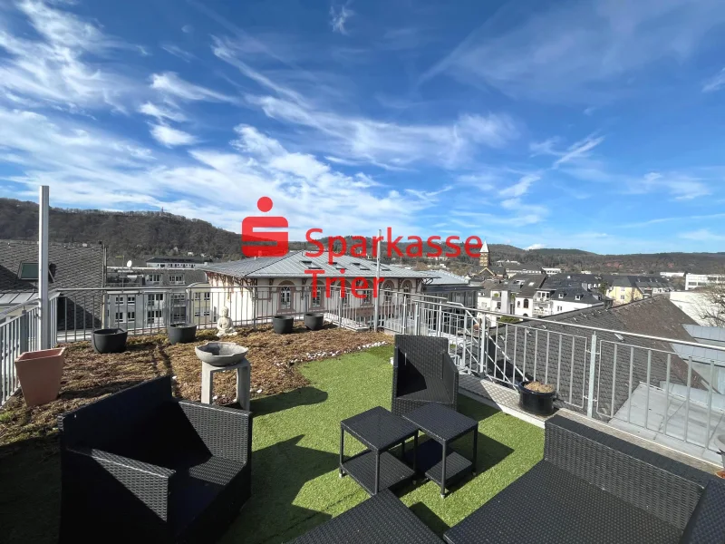 Dachterrasse - Wohnung kaufen in Trier - Exklusive Maisonettewohnung im Herzen der Trierer Innenstadt!