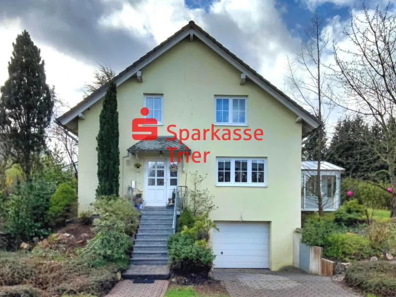 Ansicht - Haus kaufen in Osburg - Freistehendes Einfamilienwohnhaus in Osburg!