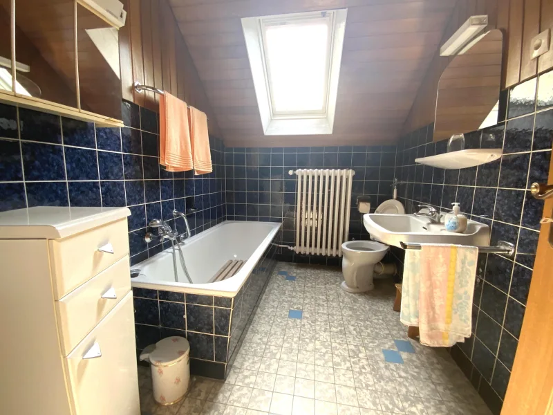 Badezimmer Dachgeschoss