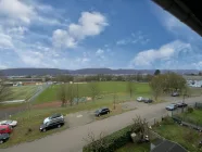 Ausblick vom Balkon