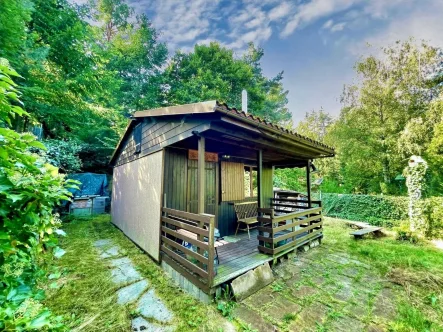 Gartenhaus - Grundstück kaufen in Wachenheim - Natur pur an der Pfälzer Weinstraße. Freizeitgrundstück mit Gartenhäuschen