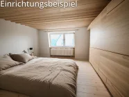 Einrichtigungsbeispiel Schlafzimmer