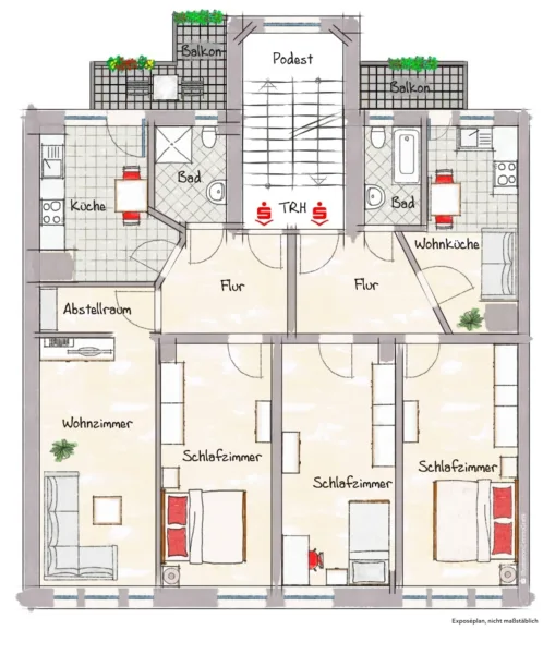 2. Obergeschoss - MFH