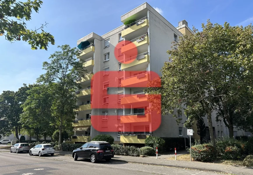 Straßenansicht - Wohnung kaufen in Mainz - Langjährig vermietete, gepflegte Wohnung mit Balkon und TG-Stellplatz!