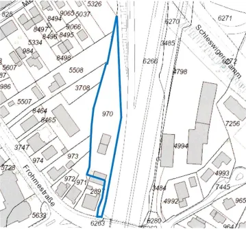 Zeichnung GS - Grundstück kaufen in Hamburg - Attraktives Pfeiffenstil-Entwicklungsgrundstück für den Neubau eines MFH