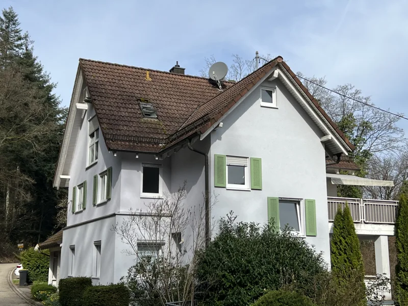 Hausansicht - Haus kaufen in Baden-Baden - Exklusives Wohnerlebnis mit stilvollem Ambiente