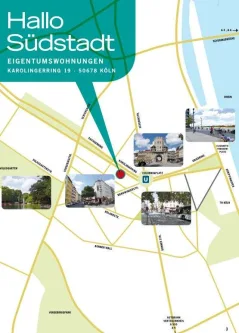 Hallo Südstadt - Wohnung kaufen in Köln - KAPITALANLAGE IN DER SÜDSTADT - SCHMUCKSTÜCK FÜR ANLEGER !