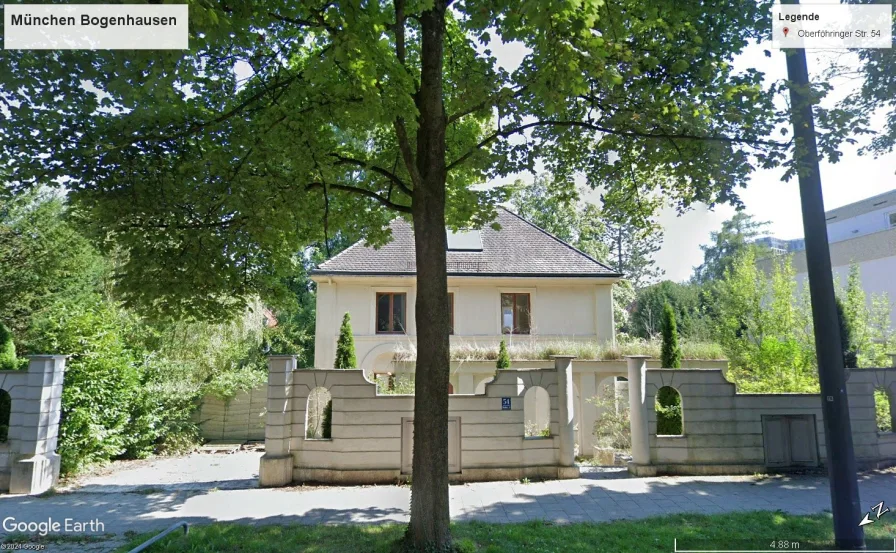 Hausansicht - Haus kaufen in München - Vision gestern - Planung heute - Luxusvilla morgen = Prinzen-Carrè in Bogenhausen