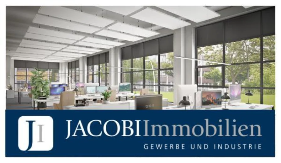 Visualisierung EG - Büro/Praxis mieten in Berlin - NEUBAU - ca. 3.000 m² vielseitige Verkaufs-/Büro-/Ausstellungsfläche (teilb. ab ca. 670 m²) 