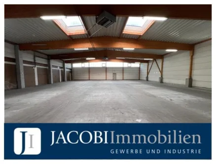 Innenansicht Halle - Halle/Lager/Produktion mieten in Schenefeld - ca. 1.000 m² ebenerdige Lager-/Fertigungsflächen sowie ca. 250 m² Büro-/Sozialflächen