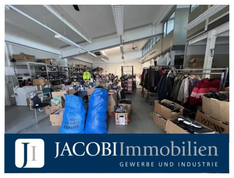 Lagerhalle - Halle/Lager/Produktion mieten in Buxtehude - ca. 196 m² Lager-/Fertigungsflächen sowie ca. 66 m² Mezzaninflächen