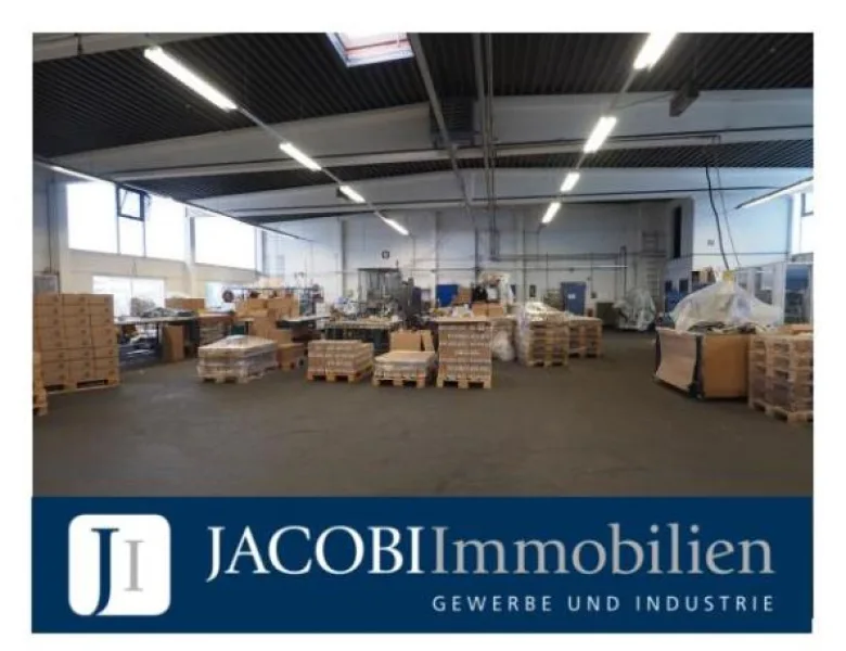 Halle - Halle/Lager/Produktion mieten in Glinde - SOLITÄROBJEKT - ca. 2.284 m² Hallenflächen, ca. 173 m² Büro sowie ca. 10.543 m² Freiflächen