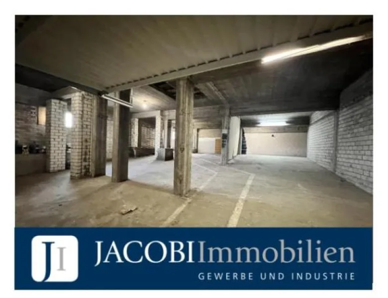 Tiefgarage - Halle/Lager/Produktion mieten in Hamburg - ca. 600 m² Tiefgarage sowie ca. 250 m² Freifläche nahe der Elbbrücken