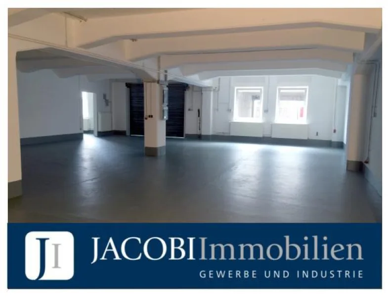 Lagerfläche - Halle/Lager/Produktion mieten in Hamburg - ca. 207 m² Rampenlagerfläche mit integrierten Büroräumen auf einem gepflegten Gewerbehof