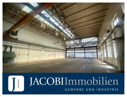 Innenansicht1 - Halle/Lager/Produktion mieten in Dresden - ca. 807 m² ebenerdige Hallenfläche mit Kranbahnen und integriertem Meisterbüro