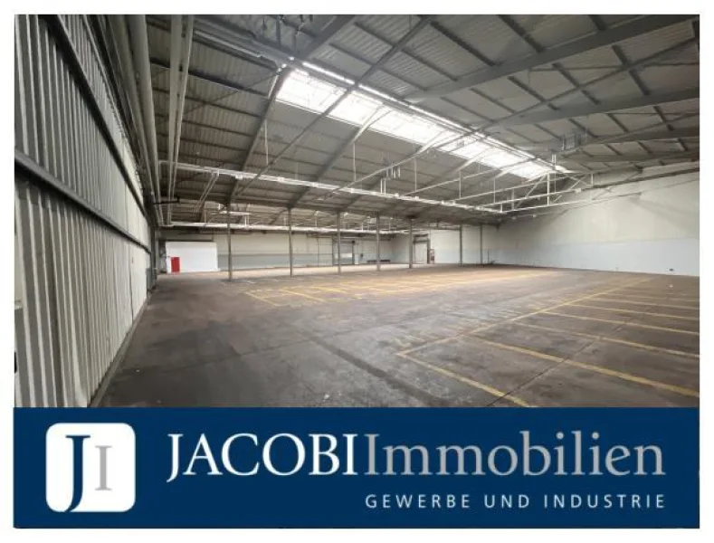 Beispielbild - Halle/Lager/Produktion mieten in Hamburg - ca. 754 m² große, ebenerdige Hallenfläche auf einem gepflegten Gewerbeareal