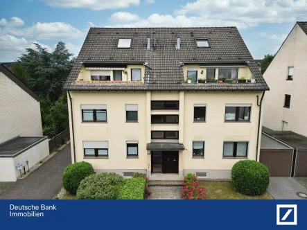 Frontansicht - Wohnung kaufen in Dortmund - Renovierte und modern geschnittene 3-Zimmer Wohnung mit Balkon und Garage in Dortmund-Benninghofen!