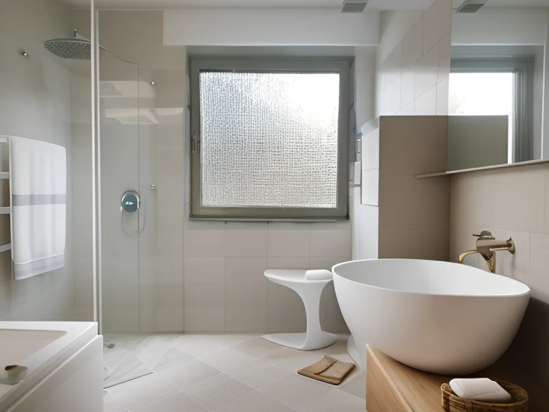 Rendering Main Bathroom