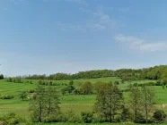 Ausblick von der Hausrückseite