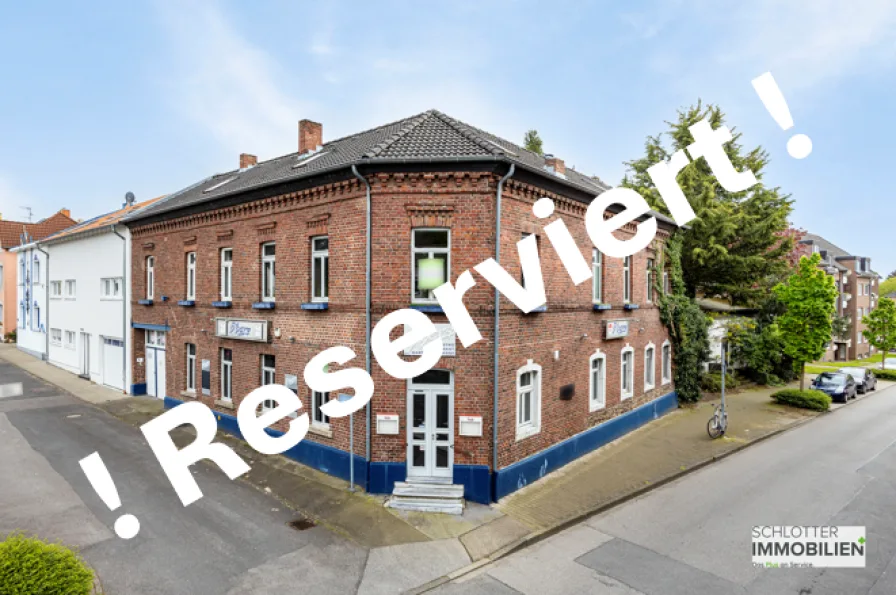 Reserviert - Zinshaus/Renditeobjekt kaufen in Würselen - Gewerbeobjekt + 2 Wohnungen / Mehrfamilienhaus