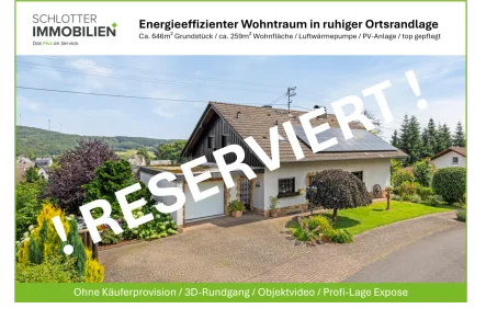 Reserviert - Haus kaufen in Salz - Energieeffizienter Wohntraum in herrlicher Lage