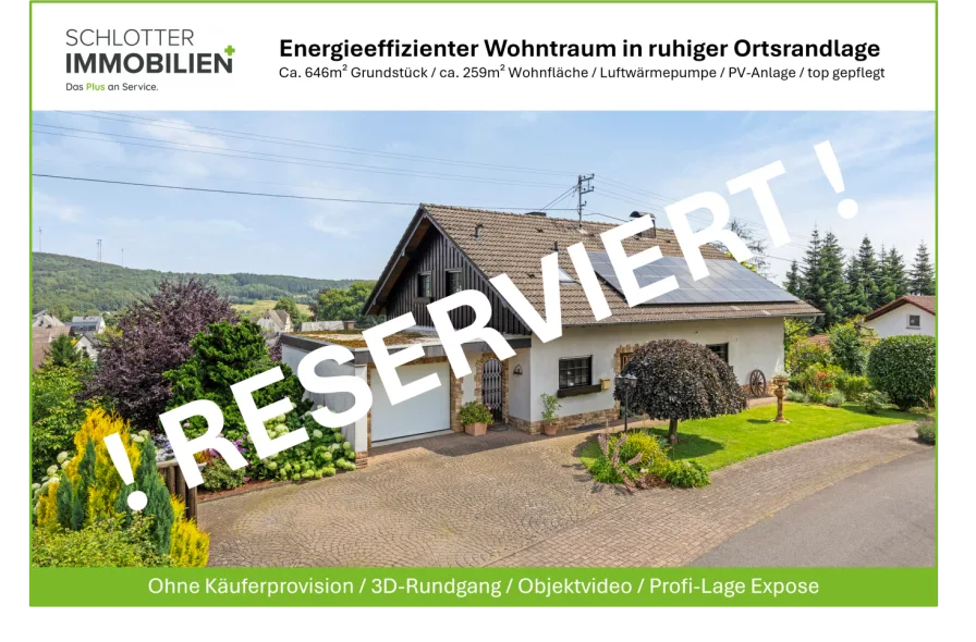 Reserviert - Haus kaufen in Salz - Energieeffizienter Wohntraum in herrlicher Lage