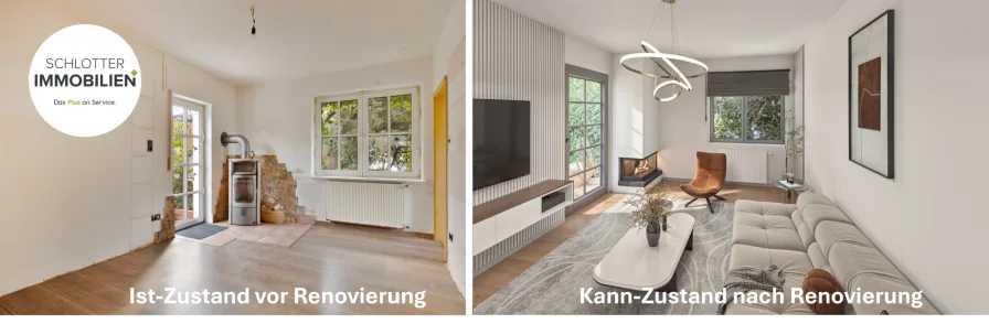 Wohnzimmer Visualisierung