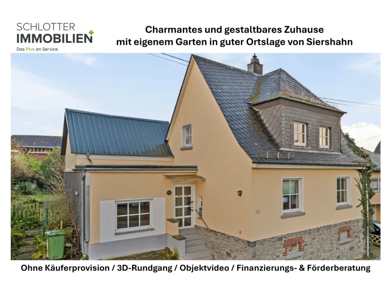 Startbild EFH - Haus kaufen in Siershahn - Charmantes gemütliches Einfamilienhaus mit Garten