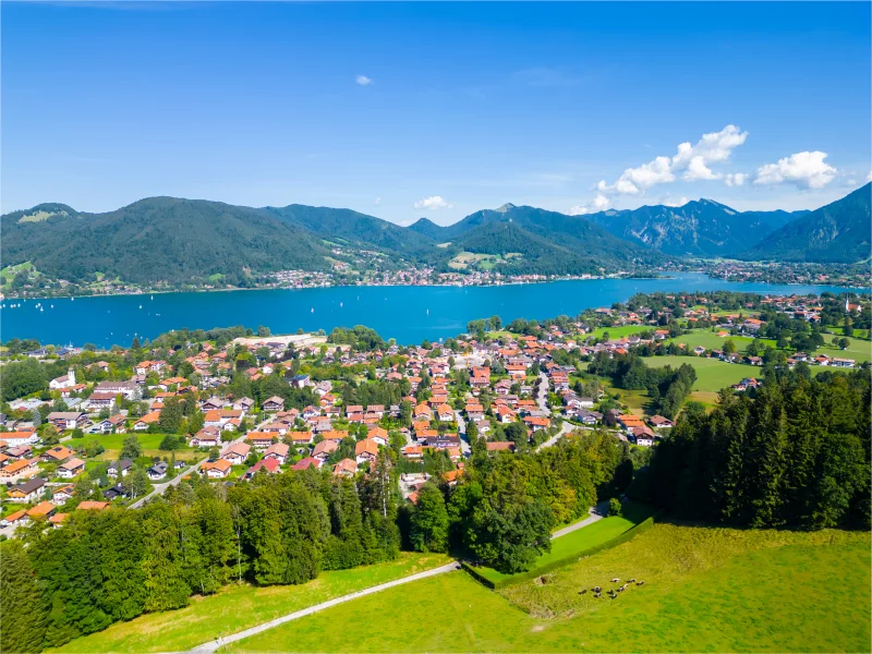 Blick auf Bad Wiessee