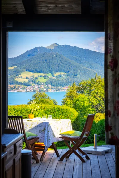 Blick auf Bad Wiessee